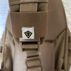 First Tactical Tactix Coyote Brown Crosshatch Sling Pack Day Backpack