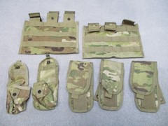 USGI Scorpion OCP MOLLE II Mag Grenade Pouch Set 5.56/.223 7 Piece Rifleman Set