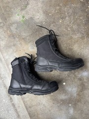nortiV8 Trooper-W Tactical Boots Black Solid US Size 13 A2T7AEER