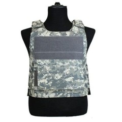 Down Body Armor Plate Tactical Carrier Vest Camo Hunting Combat Cloth Waistcoat