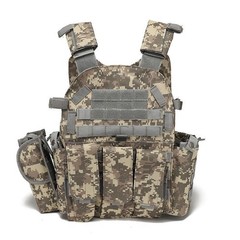 Camouflage Tactical Vest Outdoor Multi Functional Backpack Gear