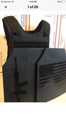 AR600 3+ Bulletproof BODY Armor Level lll+ Rifle Plates USA Made Qty 1-4