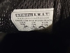 Original S.W.A.T. 131001 Men’s Chase Low Tactical Shoe, Black