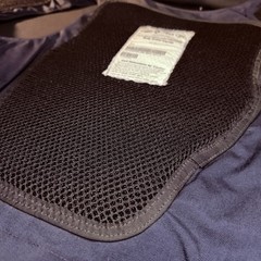 PB Tactical 3A Carrier Vest Size XL 52 Long Blue Ballistic IIIA w/Vented Padding