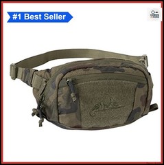 Waist Pack Cordura 8.66×2.76×5.12 Inch MOLLE Compatible Internal Organizer
