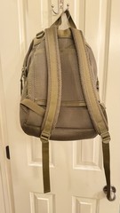 Dagne Dover Large Indie Diaper bag Backpack in green air mesh