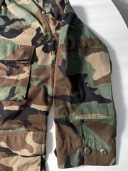 Military Jacket BDU Adult M Short Woodland Camouflage Combat Armed Forces