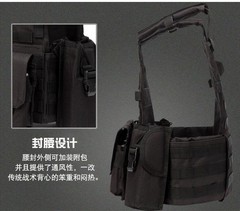 Camouflage Tactical Vest Outdoor Multi Functional Backpack Gear