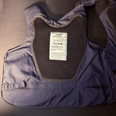 PB Tactical 3A Carrier Vest Size Medium Long Blue Ballistic IIIA, Vented Padding