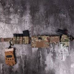 KRYDEX Tactical Double Stack 9mm Pistol Magazine Pouch Belt MOLLE Mounted Coyote