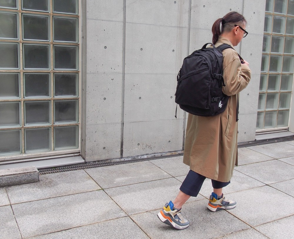 Everyday Backpack 37L Japanese Design Cotton Durable Minimal Travel Bag