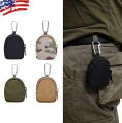 Tactical Mini Molle Pouch EDC Utility Belt Waist Bag Tool Gadget Organizer Pack