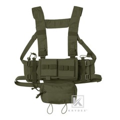 KRYDEX MK3 MK4 Micro Fight Chassis Chest Rig Modular Carrier Pouch Ranger Green