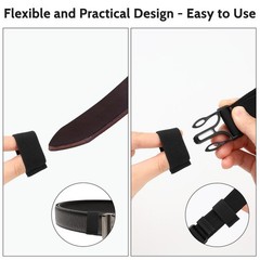 10 Pack Elastic Belt Keeper Strap, Nylon Canvas Web Belt Elastic Loop Keeper,…