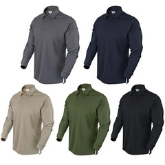 Condor 101120 Performance LS Long Sleeve Tactical Athletic Polo Shirt S-XXXL
