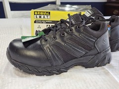 👟NEW Original SWAT Chase Low Safety Toe Slip Resistant Shoes Men’s 8 Black👟