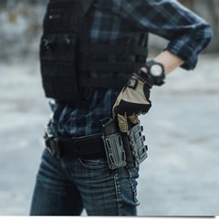 1/2/3Pcs Tactical Molle Magazine Pouch 5.56 9mm Rifle Rifle Mag Carrier Holder