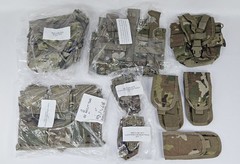 10 Pouch Set – US Military OCP Scorpion Waist/Bandoleer/Flash Bang/Canteen/Mag..