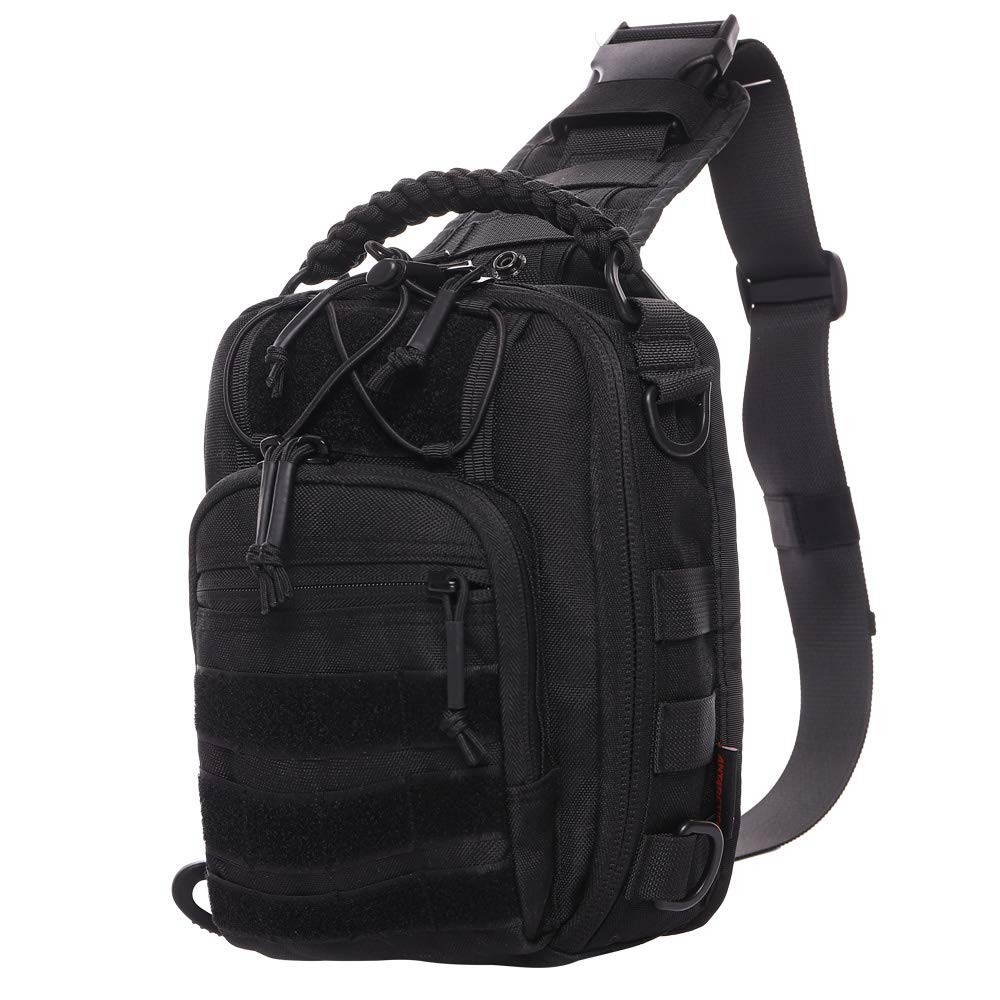 Antarctica Tactical Sling Pack Military Shoulder Bag Molle Assault Range Bag