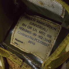 British Army PLCE MTP MOLLE Webbing Set Size Adjustable Yoke Belt Pouches