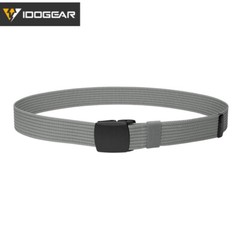 IDOGEAR Tactical Belt Nylon 1.5″ Lightweight No Metal with YKK POM Buckle Gear