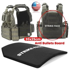 UHMWPE NIJ IIIA Bulletproof Ballistic Plates Level 3A Stand Alone Body Plates US