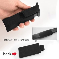 Tactical Mag Carrier Concealed Carry Elastic Mag Pouch Horizontal Belt Carrier