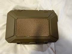 Tactical Navigation Communications Thyrm Hard Case Molle Tan AirSoft Paintball