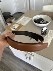Kore Essentials Tan Leather Gun Belt 1.5”