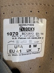 Rocky C4T 1070 Lightweight 550 Garrison Trainer Tactical Boots Men 8Wide NEW/Box