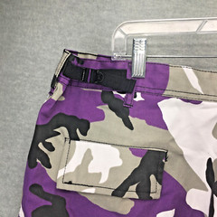 Rothco Uniform Camo Cargo Purple Gray Black Size XL REG Cotton Blend