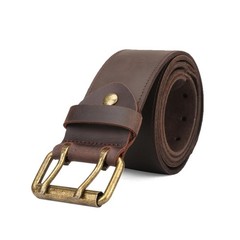 TOURBN Genuine Leather Tool Belt for Men – 2″ Heavy 136.5*6.5cm, Brown Black