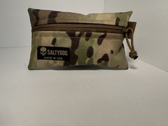 Saltydog USA Made 500D Cordura Multi-cam Zipper Pouch 6×4 Tactical EDC