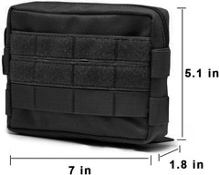 Lightweight Molle Admin Pouch – Tactical Gear Bag for Everyday Essentials