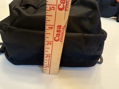 2 In 1 Black Tactical Sling Bag 12”Tall See Details