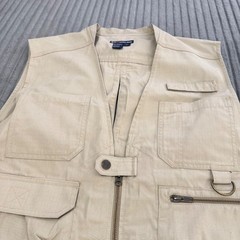 5.11 Tactical Vest Mens XL Begie Canvas Conceal Carry Tactical Hunting Cargo