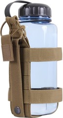 Lightweight Tactical Water Bottle Holder MOLLE Belt Pouch Hiking Camping Carrier