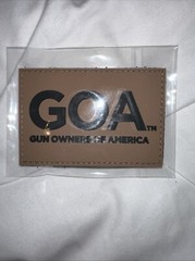 2025 Shot Show GOA Gun Owners America Tactical Patch Las Vegas, NV