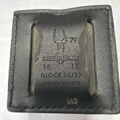 Safariland 79 Grain Finish Double Dual Magazine Pouch Glock 17 19 20 21 35 Used