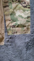 VOTAGOO Multicam Tactical Combat Shirt XL Polyester Cotton Beige Multicolor