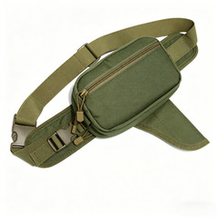 Tactical Pistol Waist Bag Holster Concealed Carry Gun Pouch Case Magazine Pouch