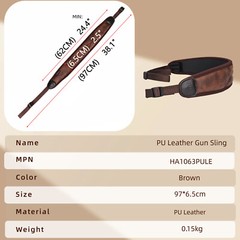Tourbon Shooting Rifle Sling Shotgun Strap Soft Padded Antislip Gun Carrying USA
