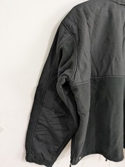 5.11 Tactical Black Fleece Jacket Full Zip L Regular Luminant Logo Embroidered
