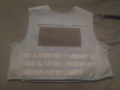 Blauer Armorskin XP Tac Vest Sz Large Regular Dark Navy Polyester Outer Carrier