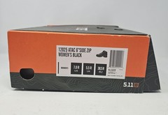 5.11 ATAC 6″ Side Zip Tactical Boots (Black) Womens Size 7 NEW IN BOX