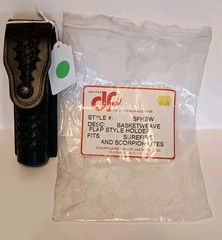 Jee-Pee Pouch Black Fits Surefire And Scorpion Lites Basketweave Design