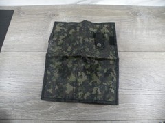 Digital Camo Roll-Up Organizer Pouch Clear Pockets Tactical Utility Tool Gear