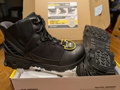 Original SWAT 6″ Alpha Freedom Size 11 Duty Boots Fire Police Military EMS New