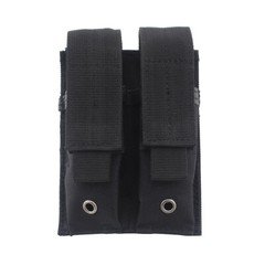 Tactical Double Magazine Pouch Pistol Mag Holster Holder Molle Tools Pouch US