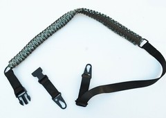 60″ Tactical 550 Paracord Gun Rifle Bow Shotgun Sling 1 / 2 Point MINT CHOCOLATE